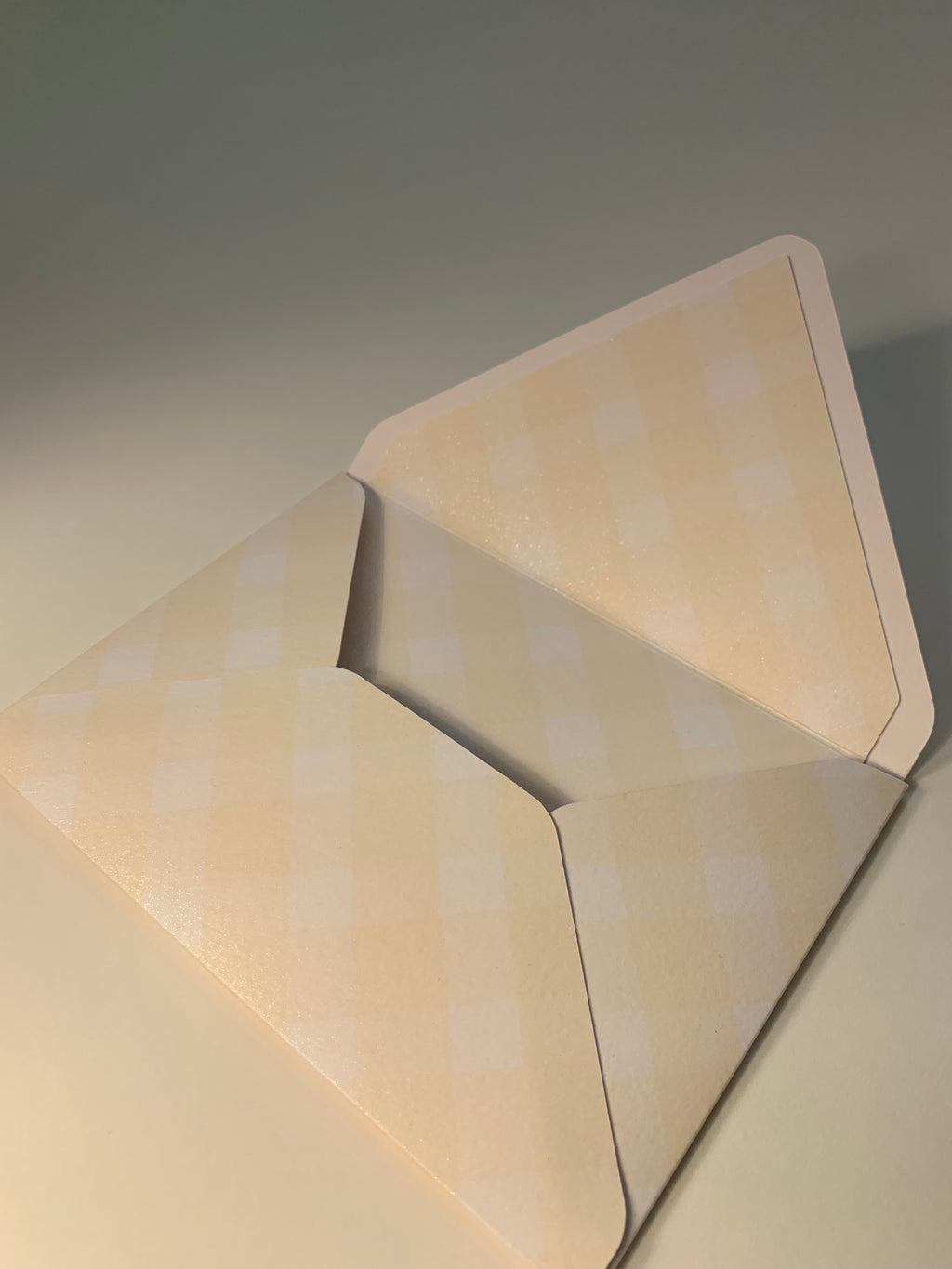 Handcrafted Shimmery Stationery Six pack