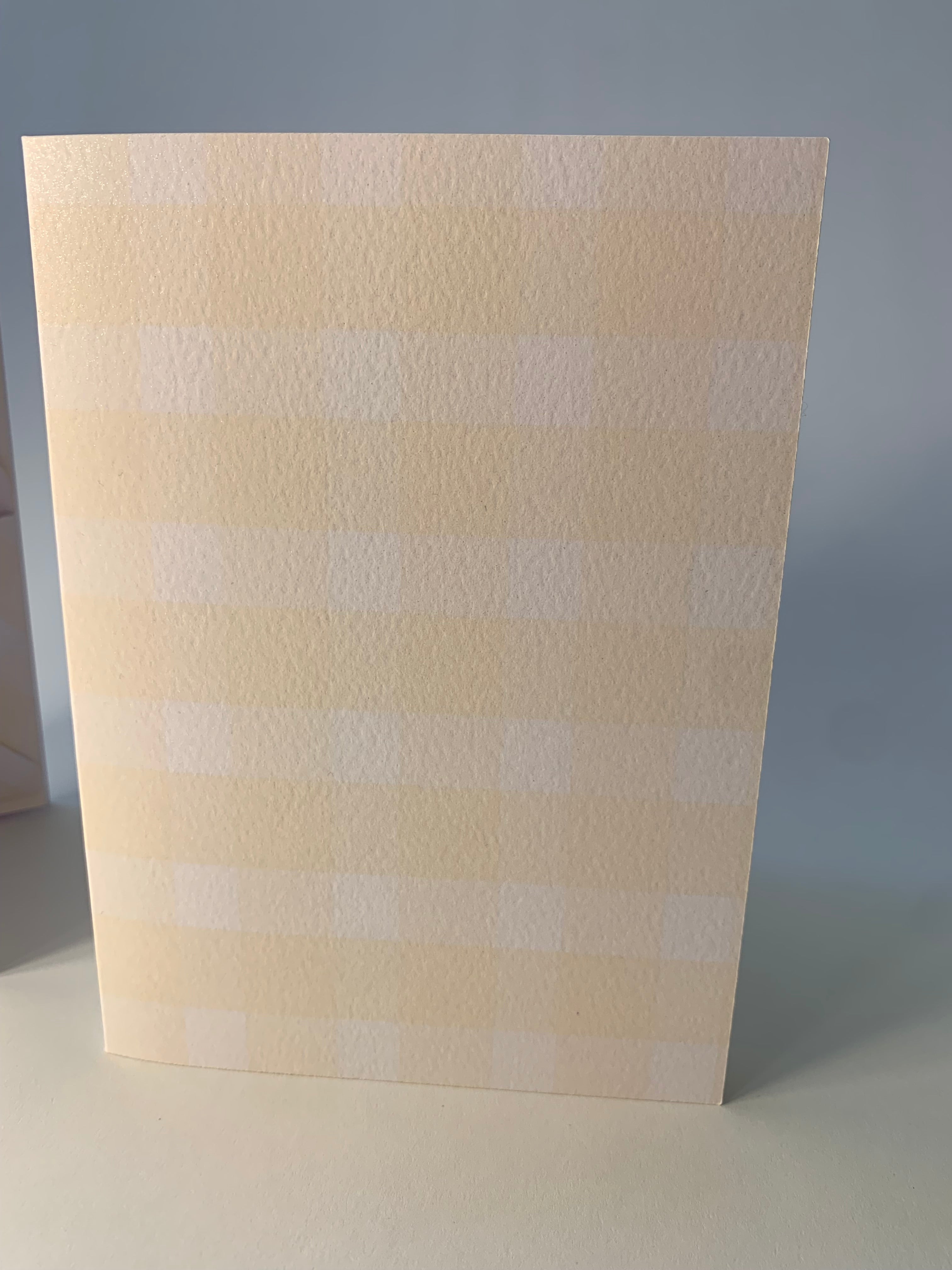 Handcrafted Shimmery Stationery Six pack