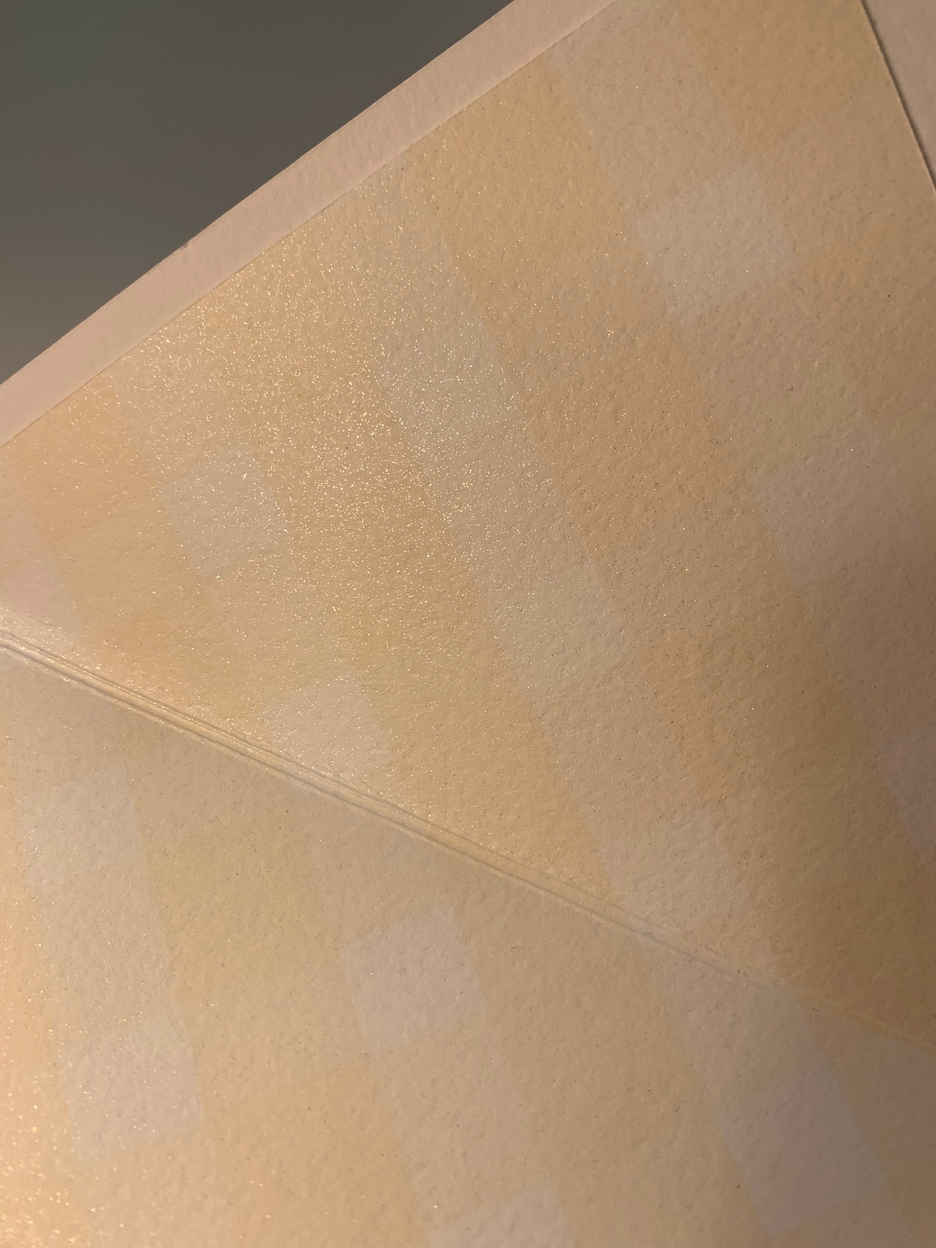 Handcrafted Shimmery Stationery Six pack