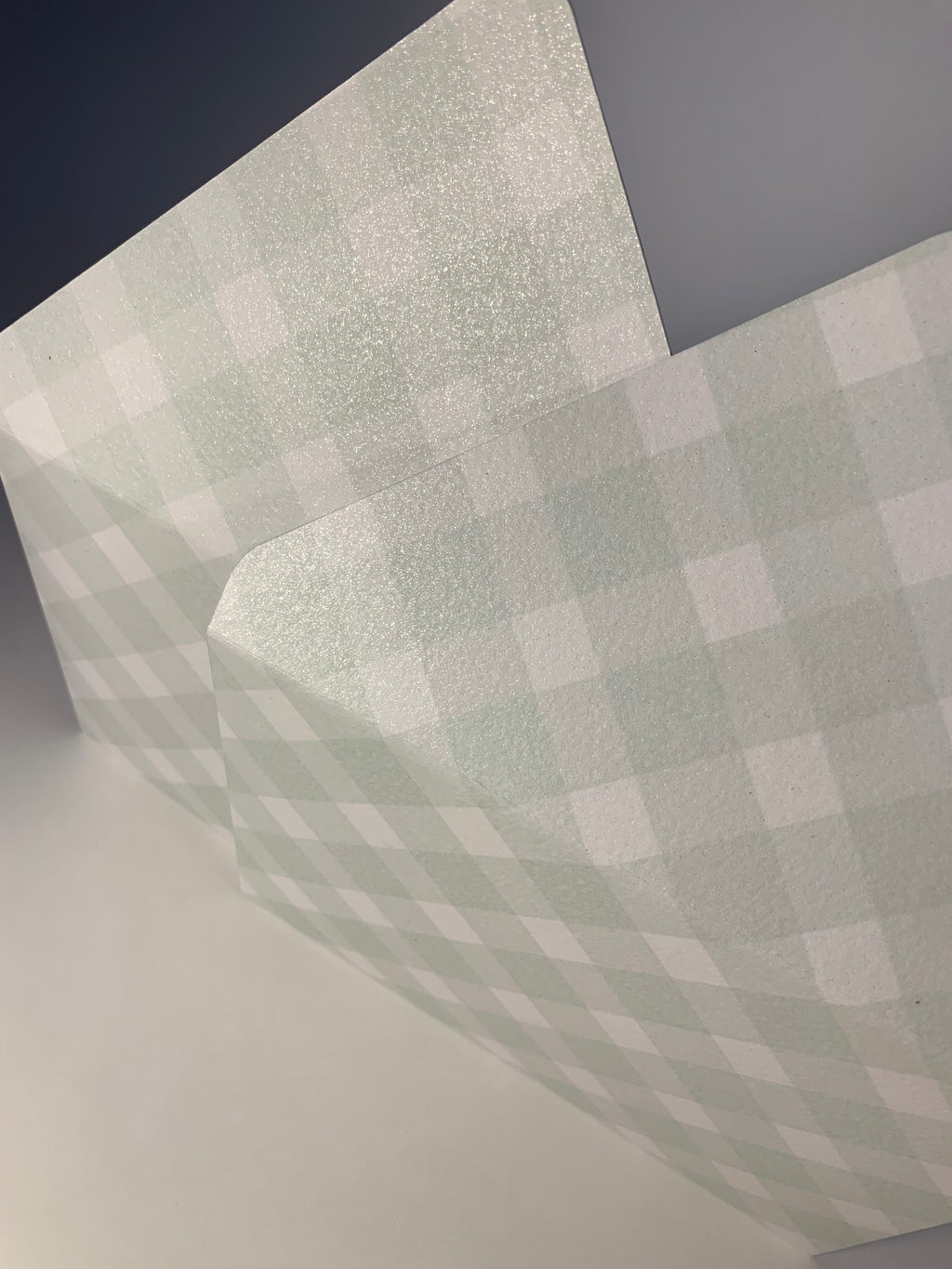 Handcrafted Shimmery Stationery Six pack