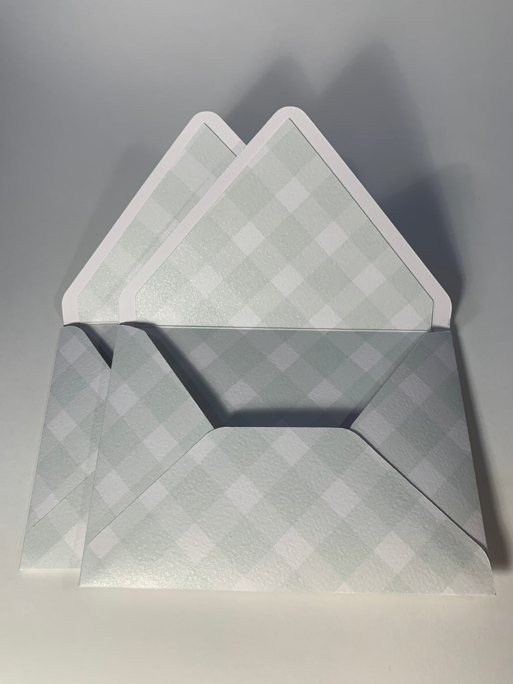 Handcrafted Shimmery Stationery Six pack