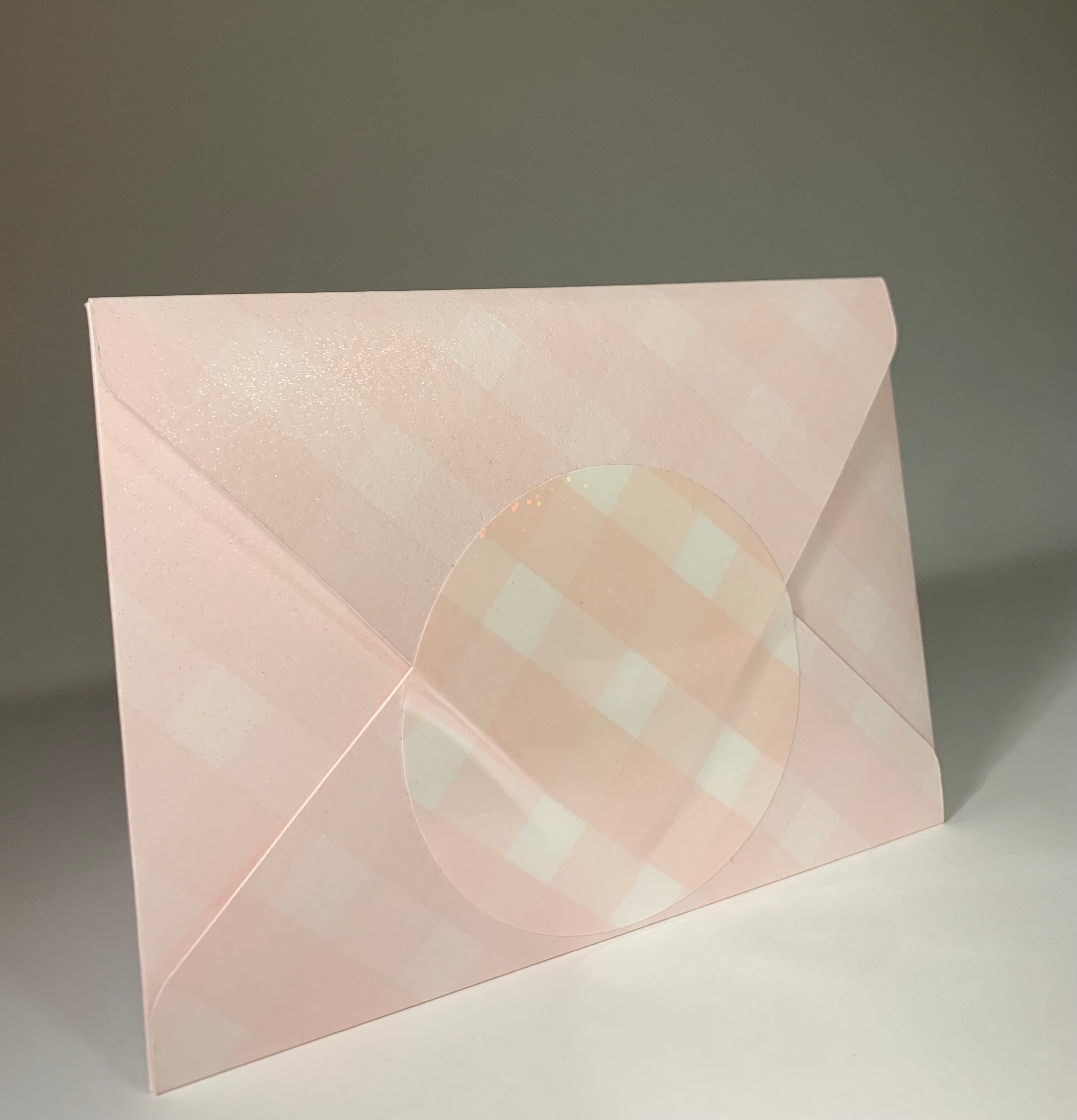 Handcrafted Shimmery Stationery Six pack